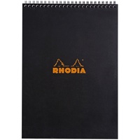 Rhodia 185009C Note Pad mit Doppelspirale, DIN A4, 80
