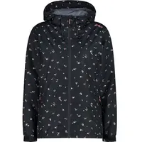 CMP Damen Regenjacke Woman Jacket FIX Hood antracite-orchidea 36