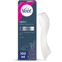 Veet Expert Haarentfernungscreme für Damen mit Roll-On Applikator, mit