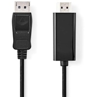 Nedis Displayport-Kabel DisplayPort Stecker | HDMITM Stecker 4K@30Hz Vernickelt