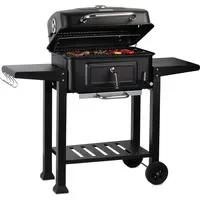 BBQ-Toro Holzkohlegrill schwarz