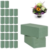 Relaxdays 24 x Steckschaum für Frischblumen,