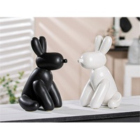 Gilde Tierfigur »Skulptur "Ballonhund" schwarz