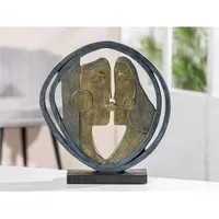 Casablanca by Gilde GILDE Skulptur Abstract bronzefarben, schwarz VE