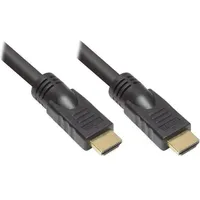 Kabelmeister High-Speed-HDMI®-Kabel mit Ethernet, vergoldete Stecker, 15m