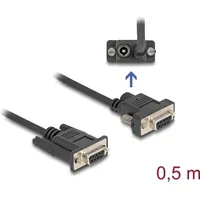 DeLock Seriell Anschlusskabel [1x D-SUB-Buchse 9pol. - 1x D-SUB-Buchse