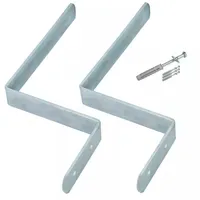 PremiumX Wandhalter Bierbank-Garnitur Aufhängung Halter-Set Bankhalter für zwei Bänke