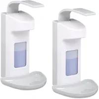 Relaxdays Seifenspender 500ml Grau