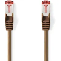 Nedis CCGP85221BN100 Netzwerkkabel Braun - Plastikbeutel