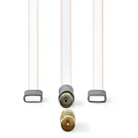 Nedis Koaxial Kabel IEC Stecker IEC Stecker 2.00m