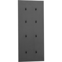 WELLTIME Garderobenpaneel Alexa 49 cm Schwarz