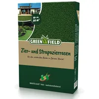 Freudenberger Greenfield Zier + Strapazierrasen 1kg Mantelsaat für ca.