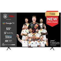 TCL 55T8B 55 Zoll QLED 4K Google TV