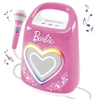 Lisciani 104475 - Barbie Partymaker Lautsprecher und Mikrofon Karaoke