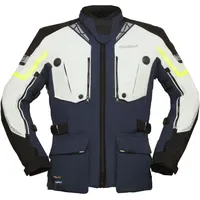Modeka Panamericana II Motorradjacke Blau/Hellgrau S