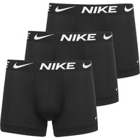 Nike Herren Dri-Fit Micro Trunks 3Pk, Black/Black/Black, M