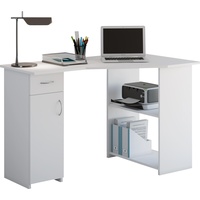 VCM Holz Eckschreibtisch Winkeltisch Schreibtisch Linzia XL