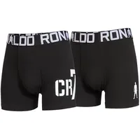 Cristiano Ronaldo Boxershorts 2er Pack Schwarz 122/134