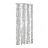 VidaXL Fliegenvorhang 90 x 200 cm Grau