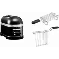 KitchenAid Artisan Toaster 5KMT2204 inkl. Brötchenaufsatz onyx