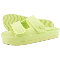 FLIP*FLOP Flip Flop Hausschuh velcro*flower Slides hellgrün HELLGRÜN 41