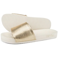 FLIP*FLOP Damen Sandale, pool metallic cracked Gold gold 41