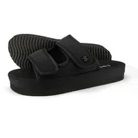 FLIP*FLOP Flip Flop Hausschuh velcro*flower schwarz 39
