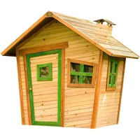 Axi Alice Spielhaus Braun - Grün 157 x 144