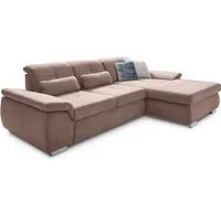 Die planbar Ecksofa »MP-IN16037 L-Form mit Federkern-Polsterung«, mit Sitztiefenverstellung