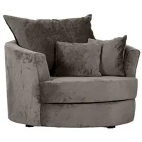 Z2 Carryhome Sessel Dunkelgrau, Textil, Füllung: Polyester, Schaumstoffflocken,Polyester, Schaumstoffflocken,