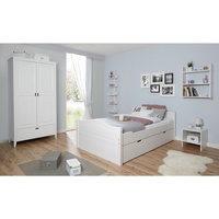 TICAA Doppelbett Leni 140x200 mit 2er Schubkästen