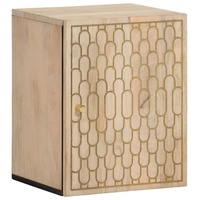 VidaXL Bad-Wandschrank 38x33x48 cm Massivholz Mango
