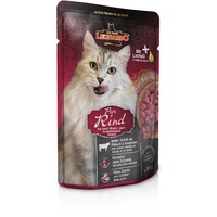 LEONARDO 16x 85g Finest Selection: Rind pur Leonardo Nassfutter