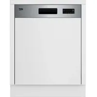 Beko BDSN15430X Einbau-Geschirrspüler (teilintegrierbar, 598 mm breit, Edelstahl)