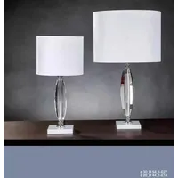 Aea Tischlampe Kristallkronleuchter klassische Beleuchtung Tischlicht neu - Weiß