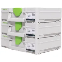Festool Systainer Set 3x SYS3 M 112 ( 3x