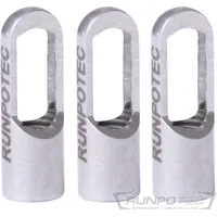 Runpotec Zugösen-set Runpotec 3 Stück, für Glasfaserstab Ø= 3
