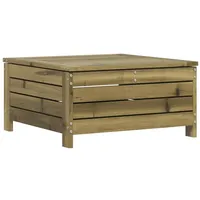 VidaXL Gartenhocker 62x63,5x32 cm Kiefernholz Imprägniert
