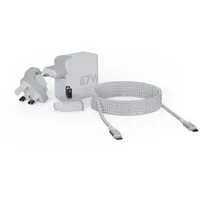 Xtorm Gan Ultra USB 2-USB-C Schnellladegerät 67W Weiß +