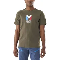 Millet Chamonix tri beige t shirt - L