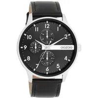 Oozoo Timepieces Analog Metall schwarz UOC11309