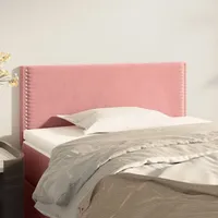 VidaXL Kopfteil Rosa 80x5x78/88 cm Samt