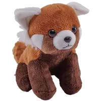 Wild Republic Pocketkins Eco Roter Panda, Plüschtier, 12 cm,