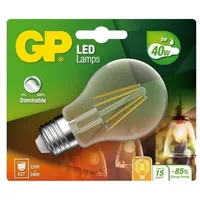 GP LED-Lampe Standard Filament 5W/827 (40W) Clear Dimmable E27