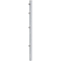 GAH Alberts Alberts Zaunpfosten mit Klemmlasche, Bohrabstand 40 cm,