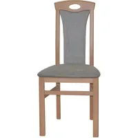 Hofmann Living And More 4-Fußstuhl Polyester grau 2er Set