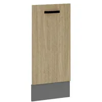 Küchen-Preisbombe Frontblende für vollintegrierten Geschirrspüler 45 cm Fischgrät Optik