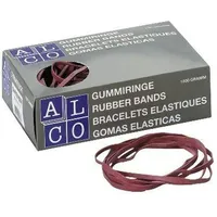 Alco Gummiband Naturkautschuk 5x100mm rot, 1000g