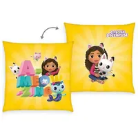 Herding Gabbys Dollhouse Dekokissen 40 x 40 cm Gelb