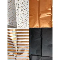 Artoz Seidenpapier sortiert kupfer schwarz weiß 50,0 x 70,0